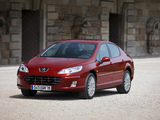 Peugeot 407 Sedan 2008–10 wallpapers