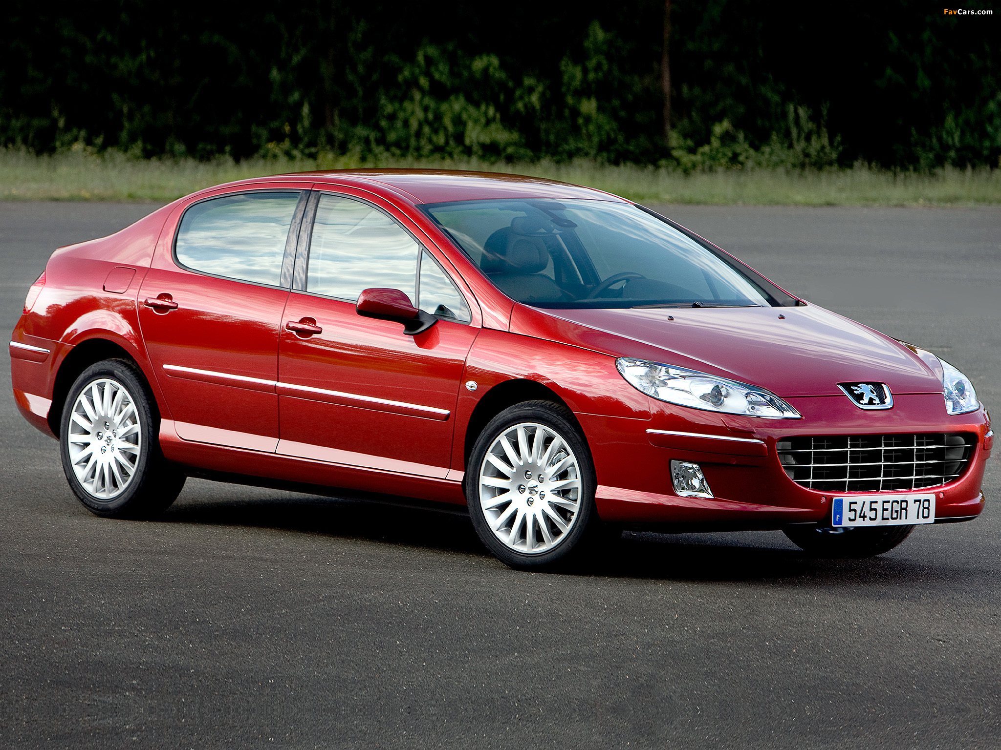 Peugeot 407 Sedan 2008–10 wallpapers (2048 x 1536)