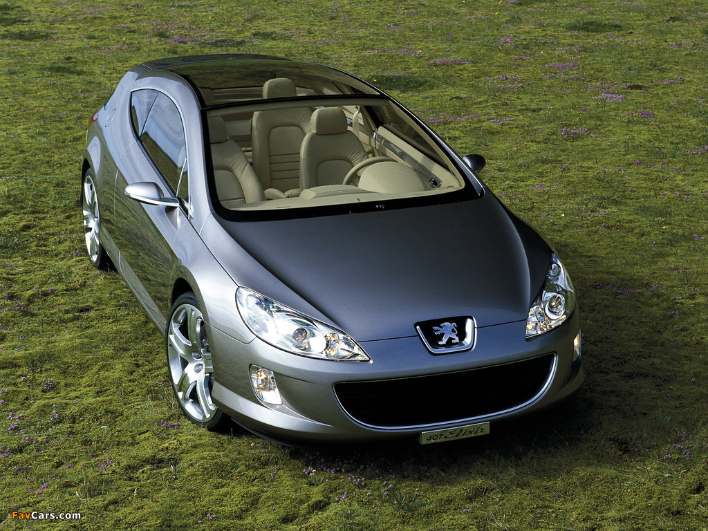 Photos of Peugeot 407 Elixir Concept 2003 (1024 x 768)