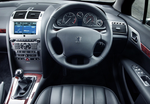 Photos of Peugeot 407 Sedan UK-spec 2004–08