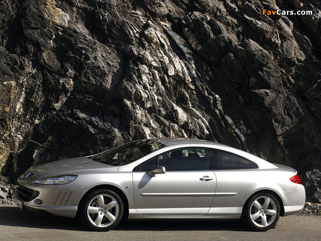 Photos of Peugeot 407 Coupe 2005–10 (640 x 480)