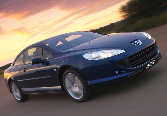 Photos of Peugeot 407 Coupé ZA-spec 2006–09