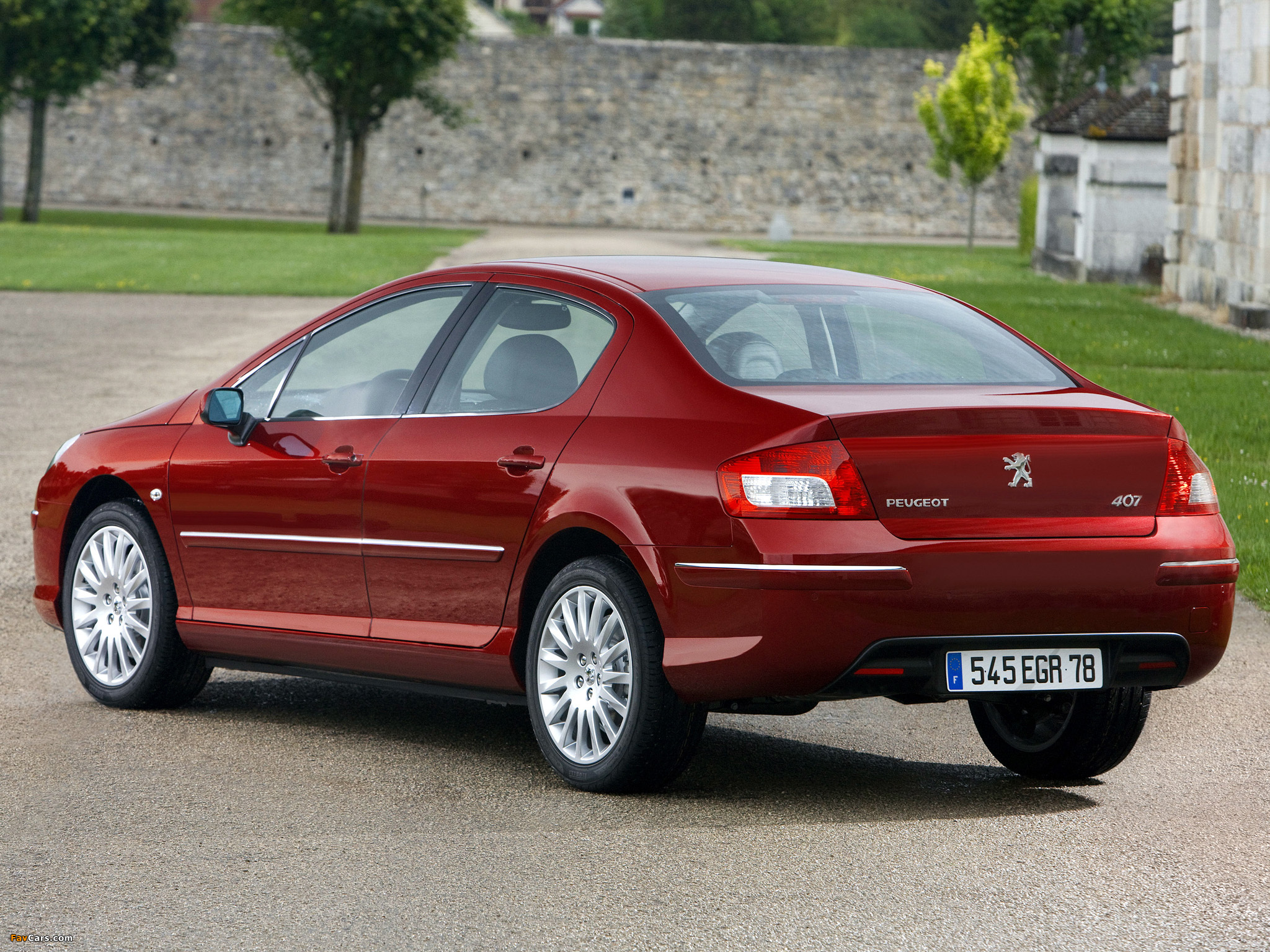 Pictures of Peugeot 407 Sedan 2008–10 (2048 x 1536)