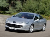 Peugeot 407 Coupé UK-spec 2005–11 wallpapers