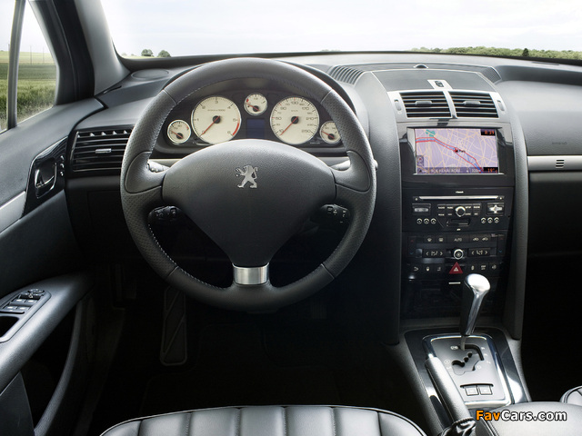 Peugeot 407 Sedan 2008–10 wallpapers (640 x 480)