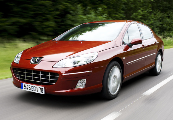 Peugeot 407 Sedan 2008–10 wallpapers