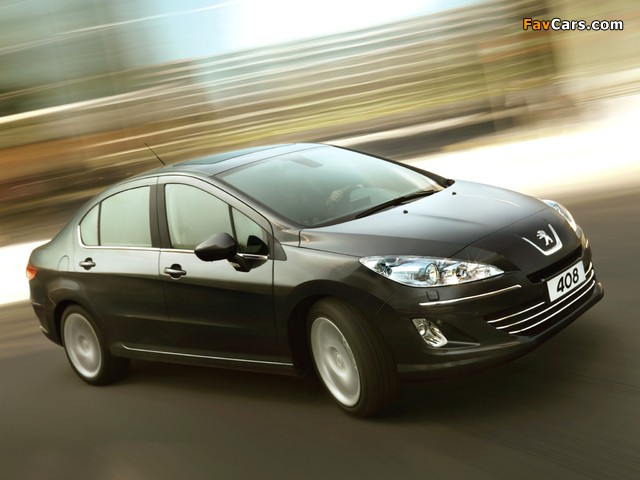 Peugeot 408 BR-spec 2011 wallpapers (640 x 480)