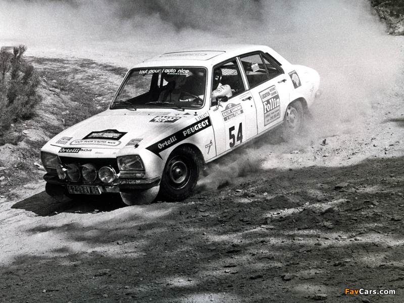 Peugeot 504 Rally Car 1968–83 wallpapers (800 x 600)
