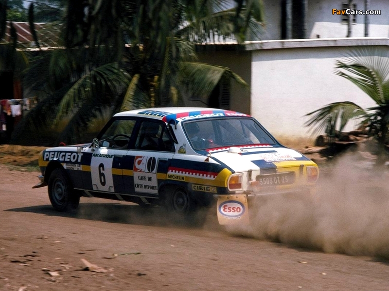 Peugeot 504 Rally Car 1968–83 wallpapers (800 x 600)