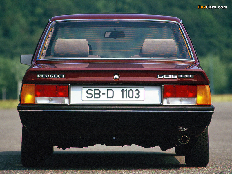 Peugeot 505 1979–92 pictures (800 x 600)
