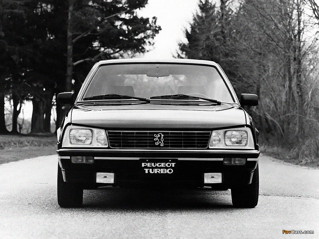 Peugeot 505 Turbo US-spec 1985–86 wallpapers (1024 x 768)