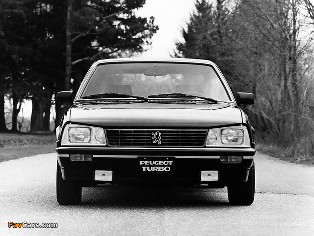 Peugeot 505 Turbo US-spec 1985–86 wallpapers (640 x 480)