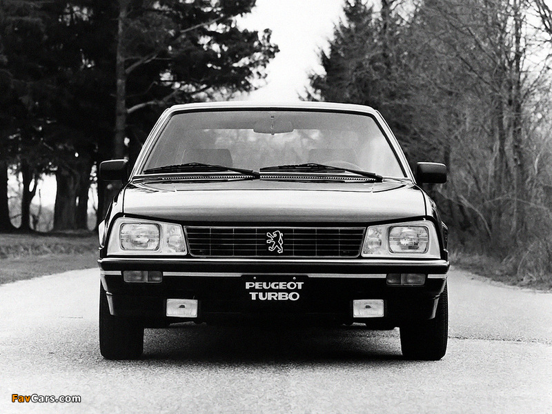 Peugeot 505 Turbo US-spec 1985–86 wallpapers (800 x 600)