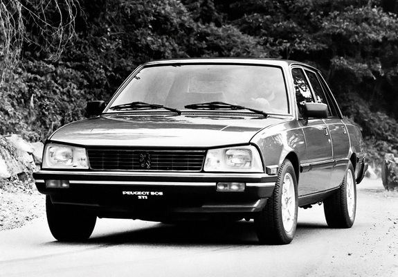 Pictures of Peugeot 505 US-spec 1980–86