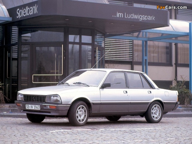 Pictures of Peugeot 505 Turbo Injection 1983–86 (640 x 480)