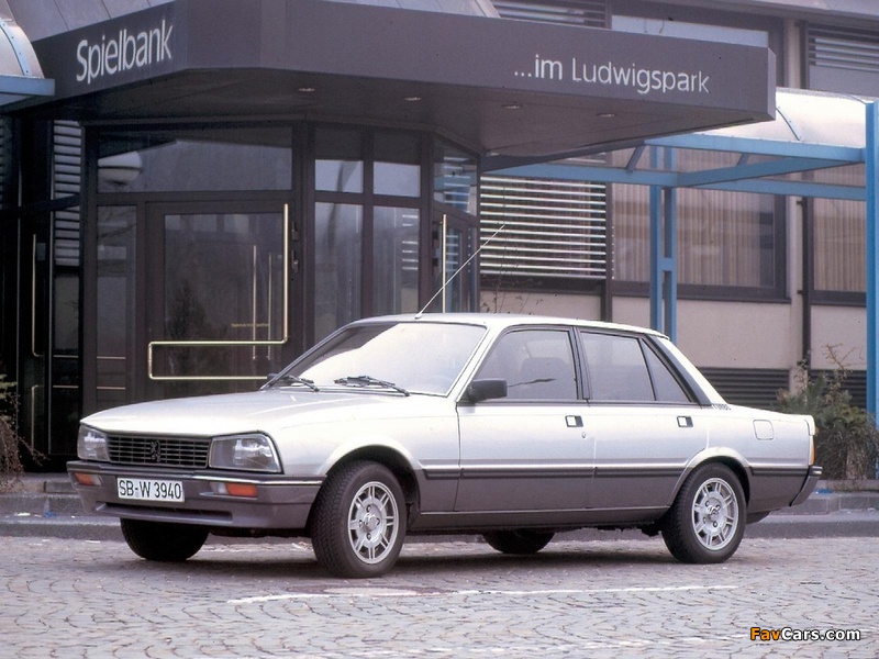 Pictures of Peugeot 505 Turbo Injection 1983–86 (800 x 600)