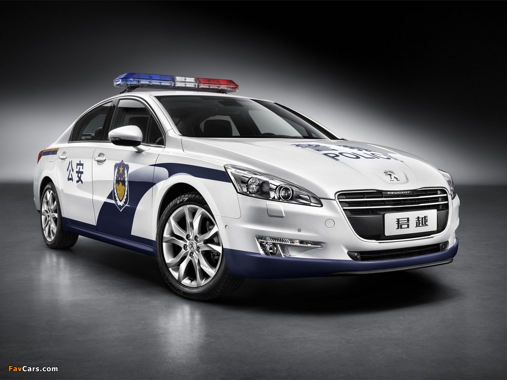 Images of Peugeot 508 GT Police 2011 (1024 x 768)