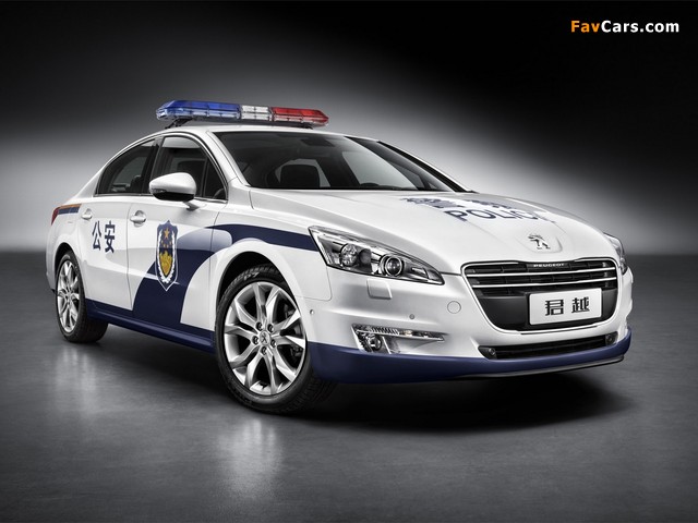 Images of Peugeot 508 GT Police 2011 (640 x 480)
