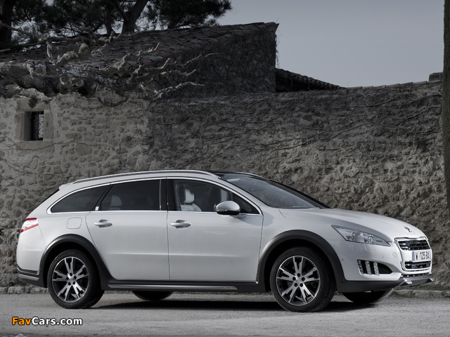 Peugeot 508 RXH 2012 images (640 x 480)