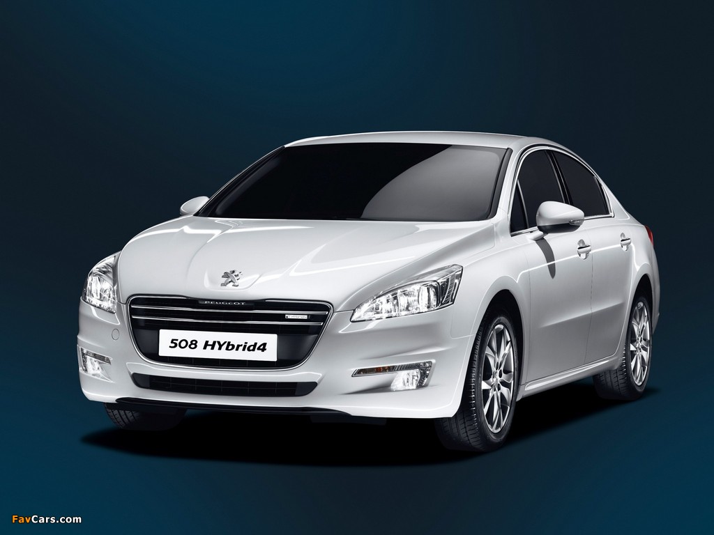 Peugeot 508 HYbrid4 2012 pictures (1024 x 768)