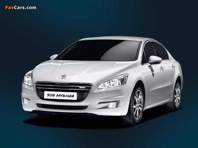 Peugeot 508 HYbrid4 2012 pictures (640 x 480)