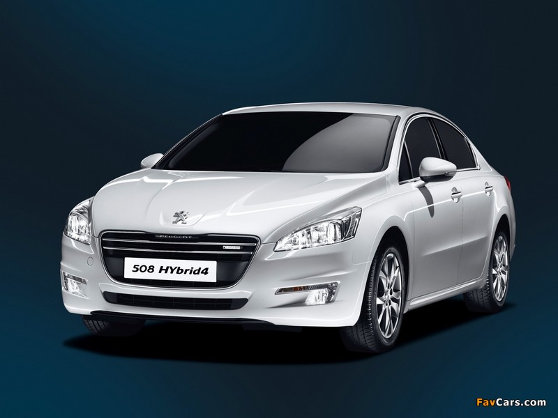 Peugeot 508 HYbrid4 2012 pictures (800 x 600)