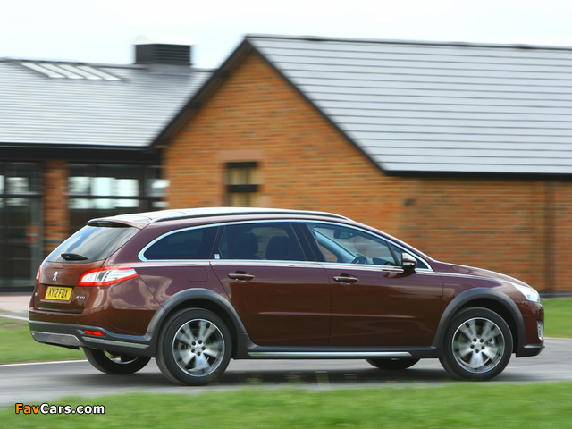 Peugeot 508 RXH UK-spec 2012 pictures (640 x 480)