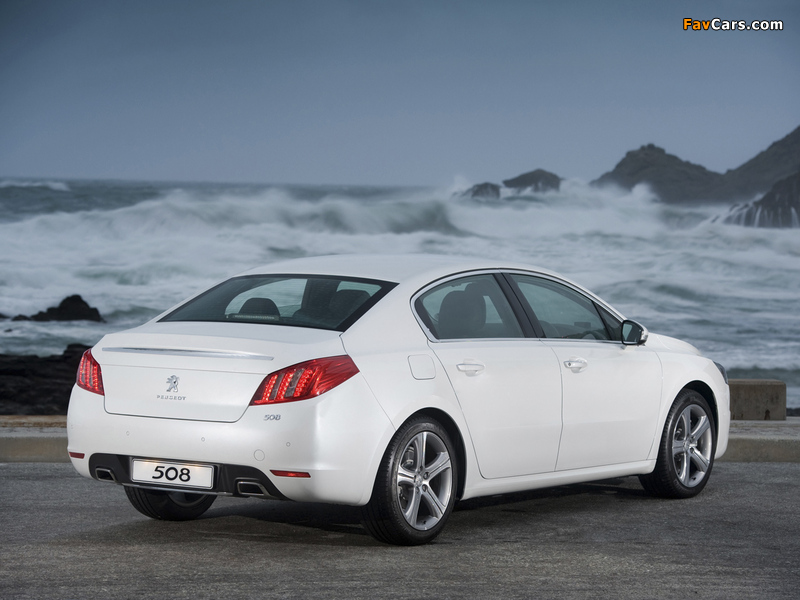 Photos of Peugeot 508 ZA-spec 2011 (800 x 600)