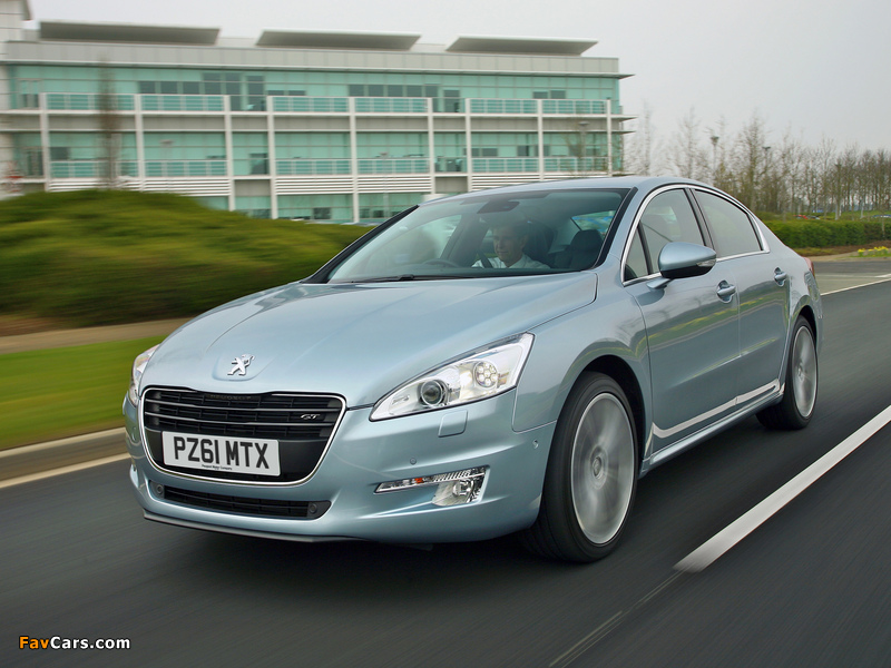 Photos of Peugeot 508 GT UK-spec 2011 (800 x 600)