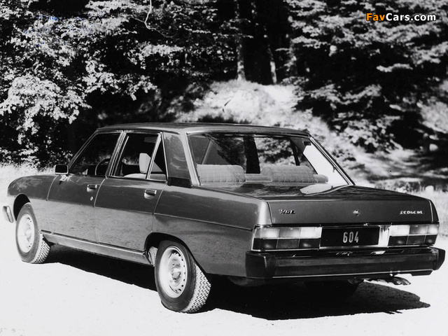 Peugeot 604 1972–85 images (640 x 480)
