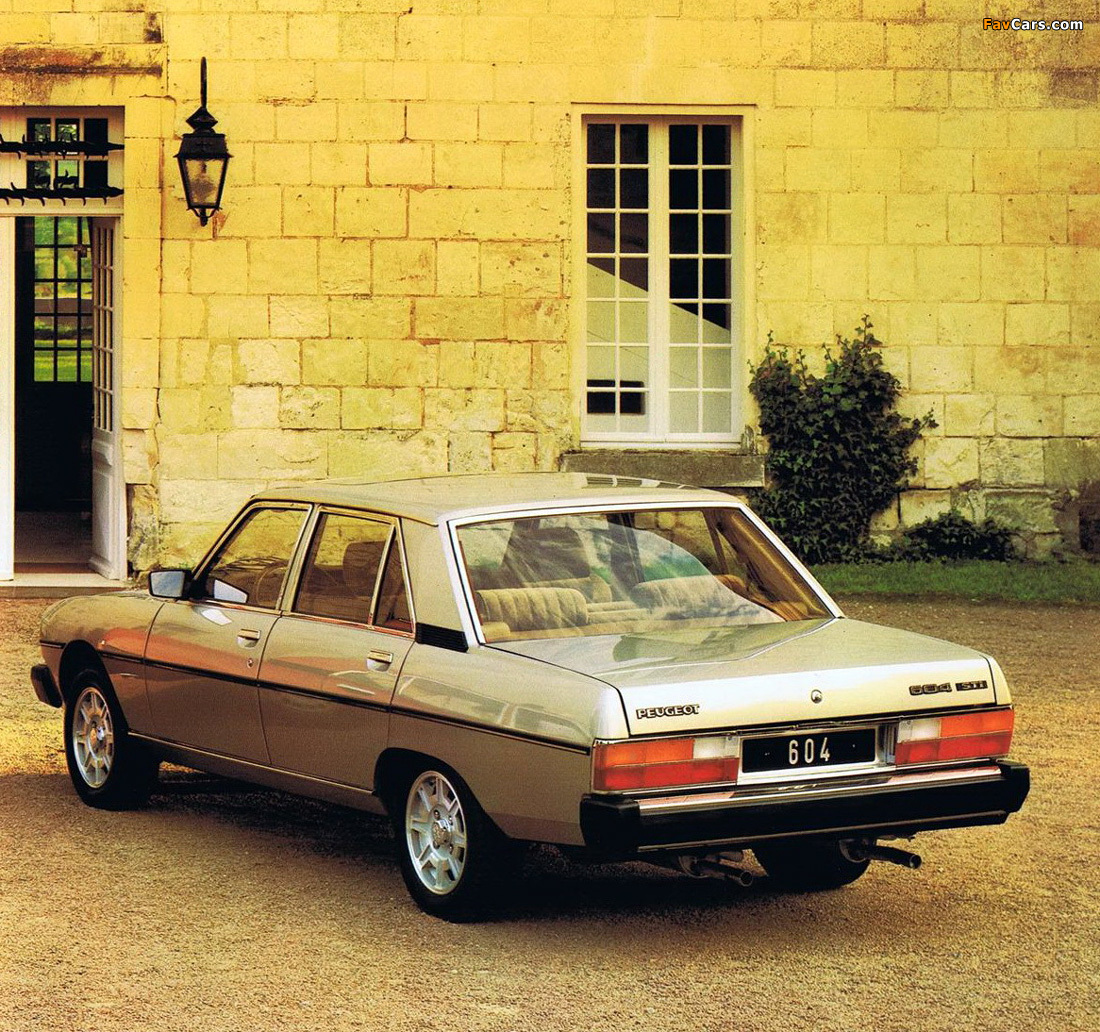 Peugeot 604 1975–85 photos (1100 x 1032)