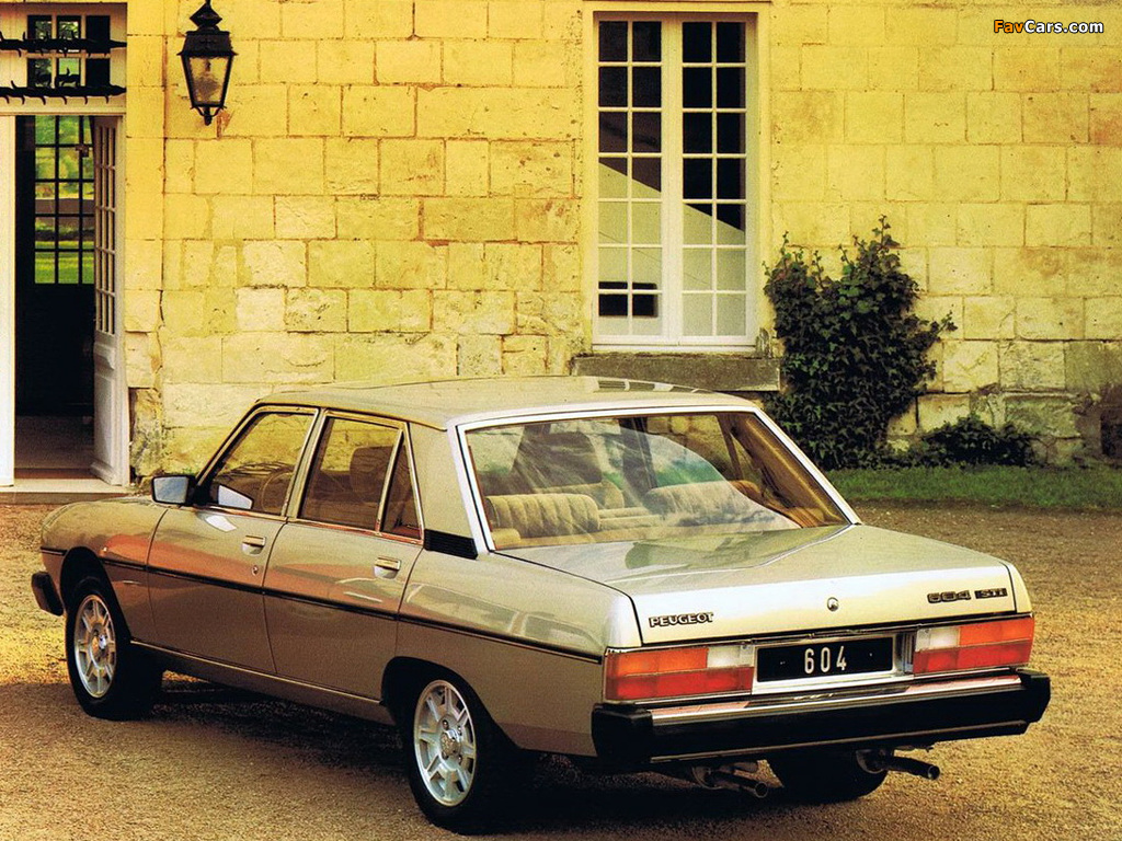 Peugeot 604 1975–85 photos (1024 x 768)