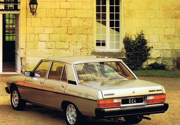 Peugeot 604 1975–85 photos