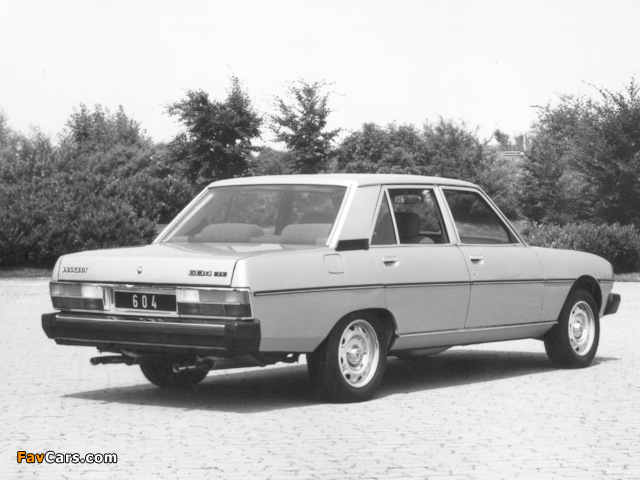 Photos of Peugeot 604 1975–85 (640 x 480)