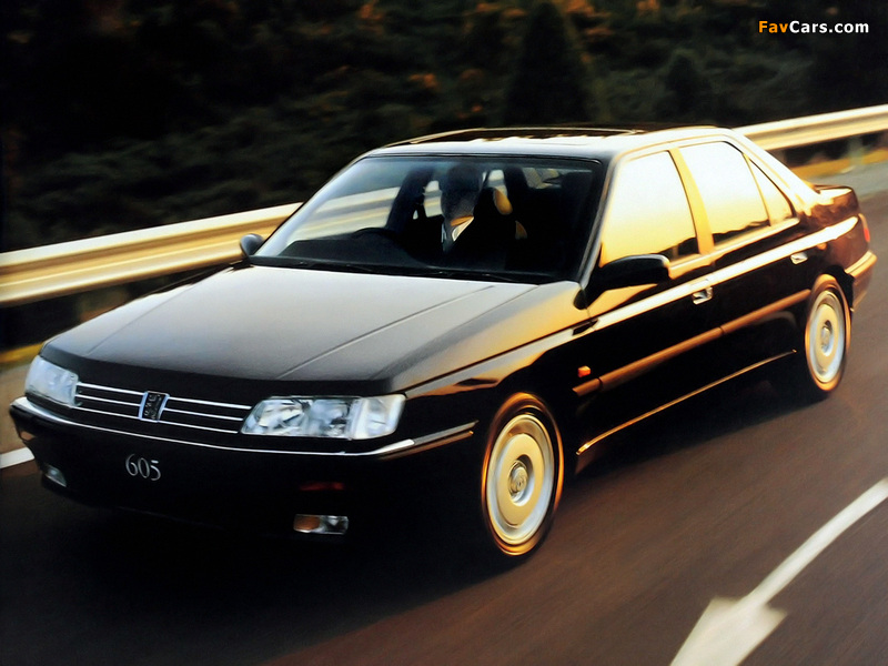 Peugeot 605 UK-spec 1989–99 pictures (800 x 600)