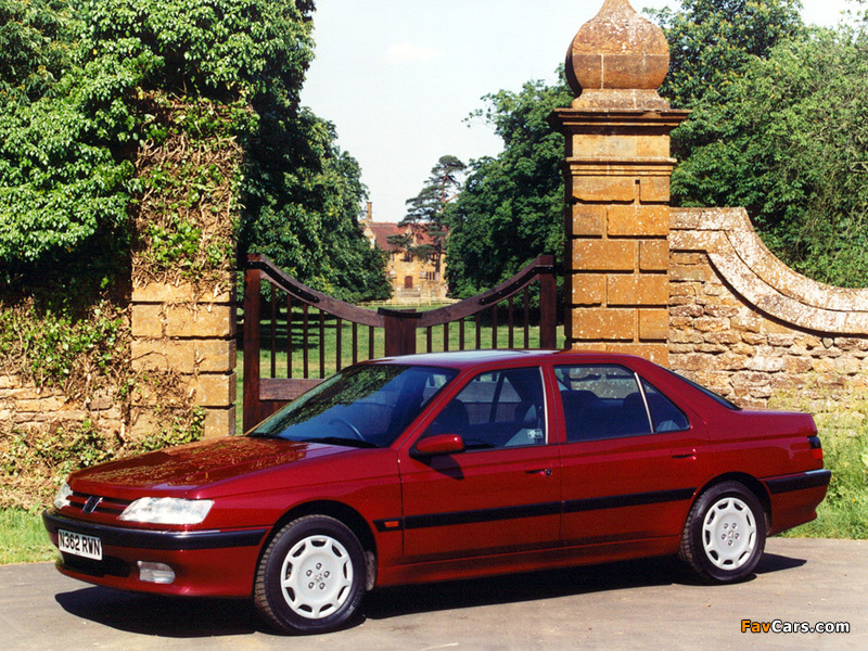 Peugeot 605 UK-spec 1989–99 wallpapers (800 x 600)