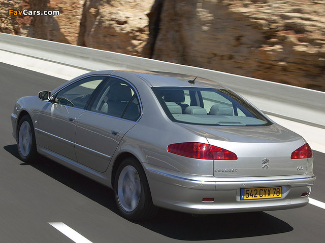 Images of Peugeot 607 2004–10 (640 x 480)