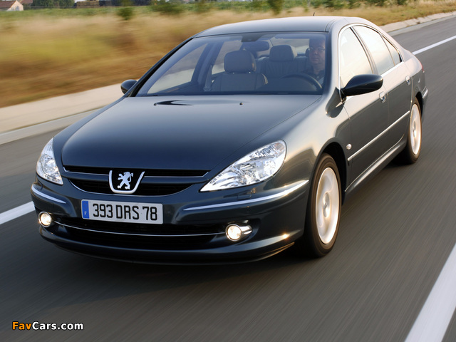 Images of Peugeot 607 2004–10 (640 x 480)