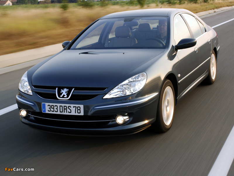 Images of Peugeot 607 2004–10 (800 x 600)