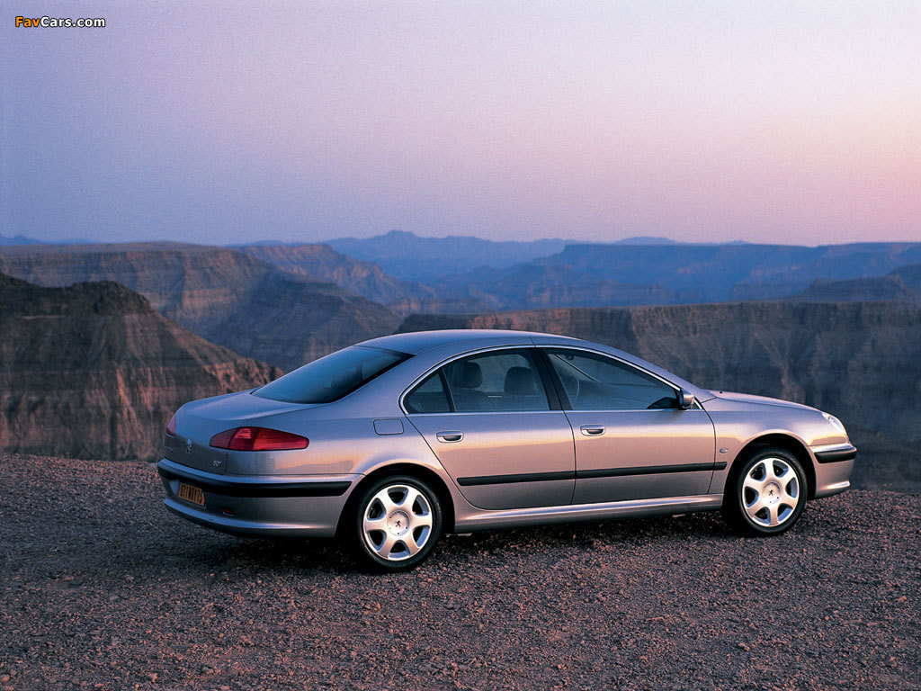 Peugeot 607 1999–2004 images (1024 x 768)