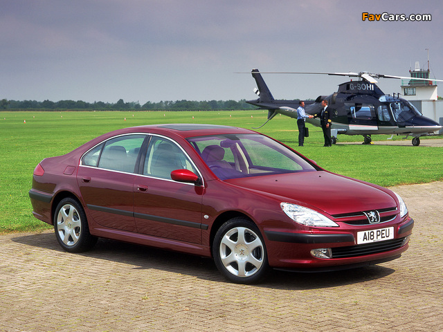 Peugeot 607 UK-spec 1999–2004 photos (640 x 480)