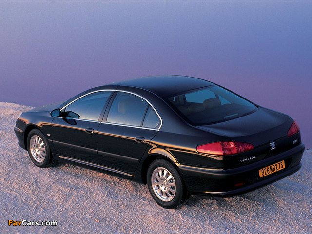 Peugeot 607 1999–2004 photos (640 x 480)