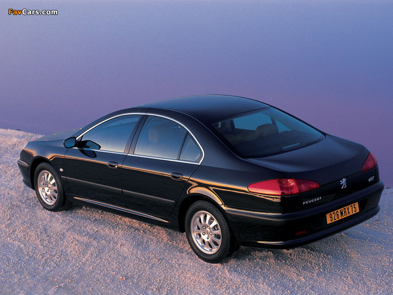 Peugeot 607 1999–2004 photos (800 x 600)