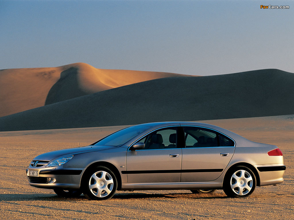 Peugeot 607 1999–2004 pictures (1024 x 768)