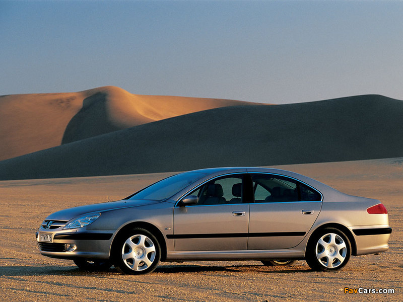 Peugeot 607 1999–2004 pictures (800 x 600)