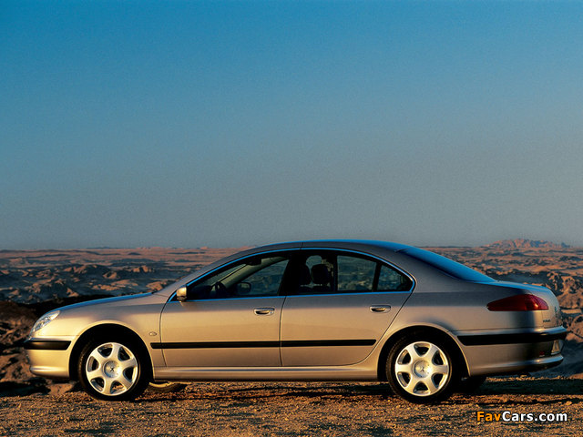 Peugeot 607 1999–2004 pictures (640 x 480)