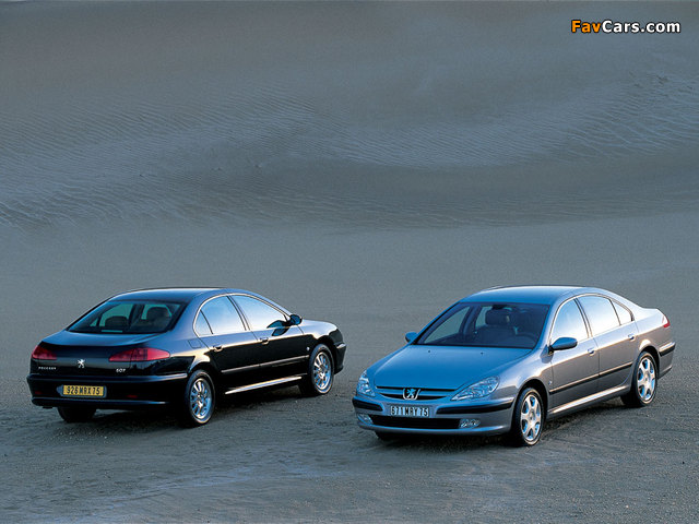 Peugeot 607 1999–2004 wallpapers (640 x 480)