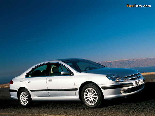 Peugeot 607 1999–2004 wallpapers (640 x 480)