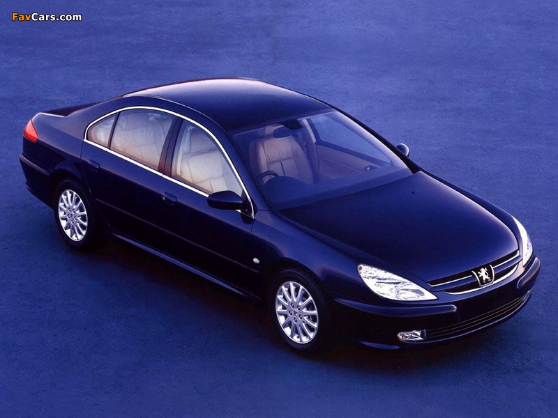 Peugeot 607 1999–2004 wallpapers (800 x 600)