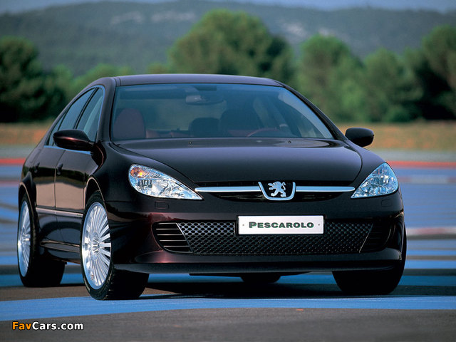 Peugeot 607 Pescarolo Concept 2002 pictures (640 x 480)